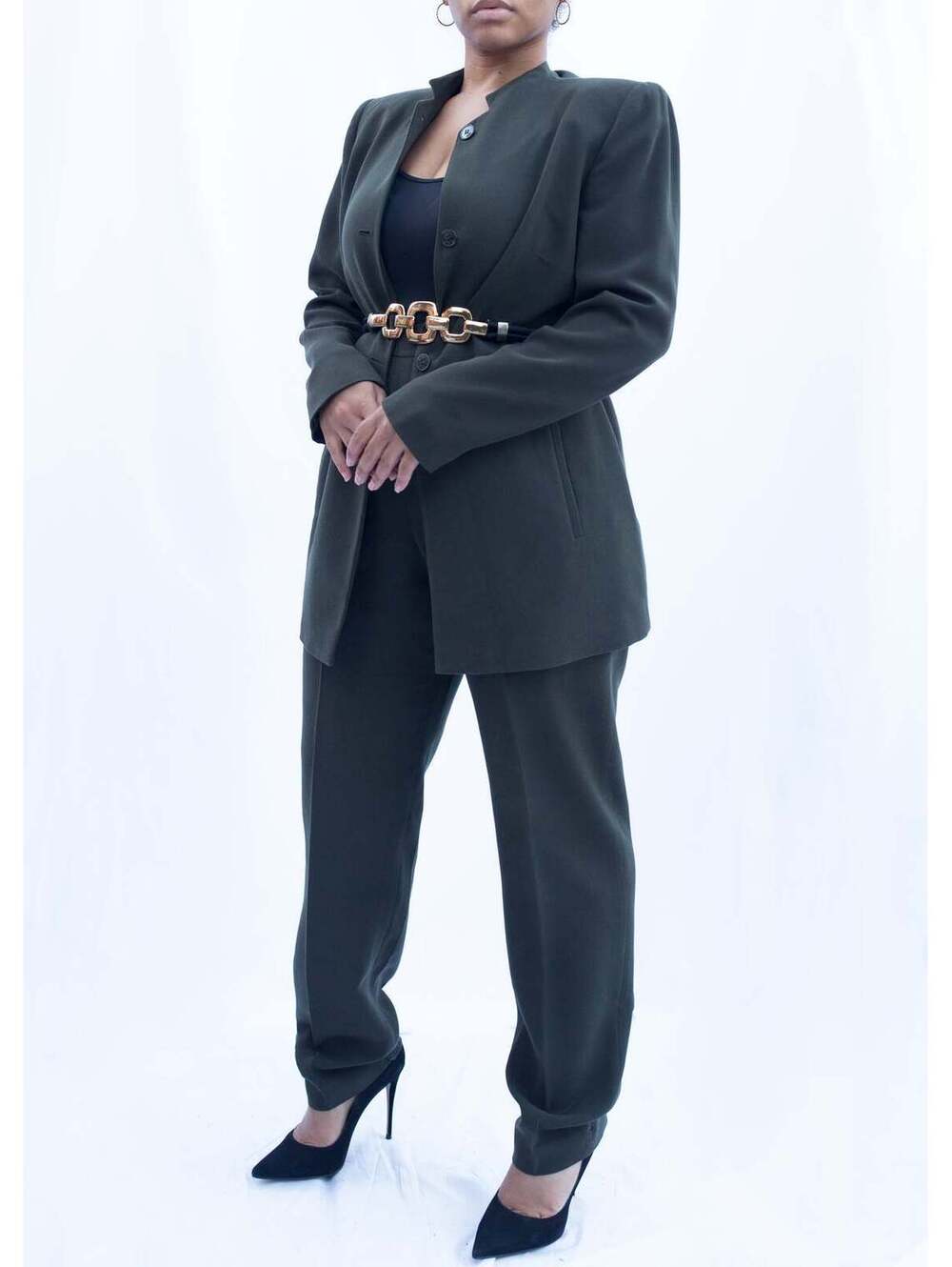 Jones Wear 2 Piece Pantsuit